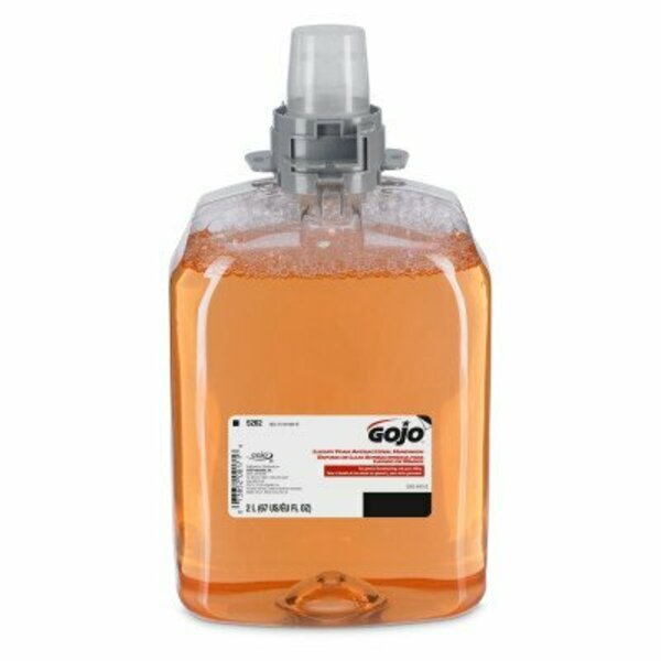 Gojo 5262-02 Luxury Foam Antibacterial Handwash 2000 ml refills Orange Blossom, 2PK 1227979
